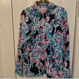 Lily Pulitzer 3/4 zip sweatshirt